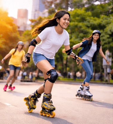 Sepatu Roda Olahraga Seru yang Menjadi Gaya Hidup Anak Muda