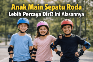 Orang Tua Jarang Sadar! Sepatu Roda Bisa Bangun Percaya Diri Anak